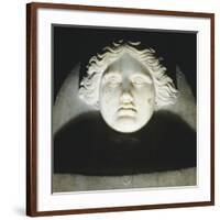 Granite Female Sarcophagus, from Sidon-null-Framed Giclee Print