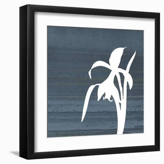 Granite Flower Mate-Jace Grey-Framed Art Print