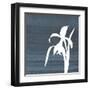 Granite Flower Mate-Jace Grey-Framed Art Print