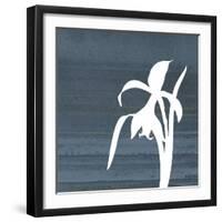 Granite Flower Mate-Jace Grey-Framed Art Print