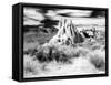 Granite Formation, Joshua Tree National Park, California, USA-Janell Davidson-Framed Stretched Canvas