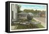 Granite Gazing Ball, Quincy, Mass.-null-Framed Stretched Canvas