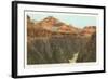 Granite Gorge, Grand Canyon-null-Framed Art Print
