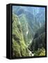 Granite Gorge of Rio Urabamba, Seen from Approach to Inca Ruins, Machu Picchu, Peru, South America-Tony Waltham-Framed Stretched Canvas