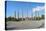 Granite obelisk, Independence Park, Shymkent, South Region, Kazakhstan, Central Asia, Asia-G&M Therin-Weise-Stretched Canvas