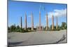 Granite obelisk, Independence Park, Shymkent, South Region, Kazakhstan, Central Asia, Asia-G&M Therin-Weise-Mounted Photographic Print