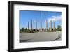 Granite obelisk, Independence Park, Shymkent, South Region, Kazakhstan, Central Asia, Asia-G&M Therin-Weise-Framed Photographic Print