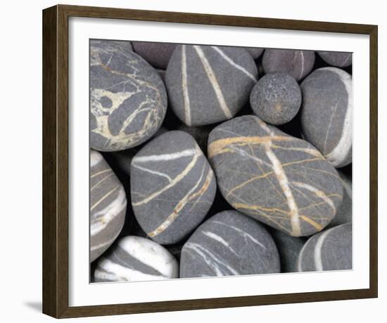 Granite Pebbles-Calvert-Framed Art Print