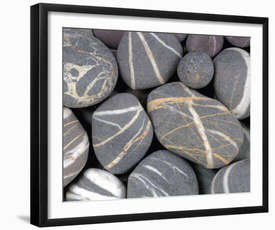 Granite Pebbles-Calvert-Framed Art Print