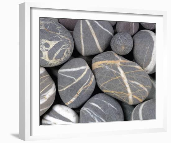 Granite Pebbles-Calvert-Framed Art Print