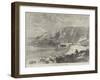 Granite Quarries at Lamorna Cove, Cornwall-R. Dudley-Framed Giclee Print