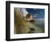 Granite Rocks on World Famous Beach, Source D'Argent, La Digue, Seychelles, Indian Ocean, Africa-Michael Runkel-Framed Photographic Print