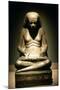 Granite Statue of a Seated Ancient Egyptian Scribe, from Karnak, 17-18th Dynasty, C1500 Bc-null-Mounted Photographic Print