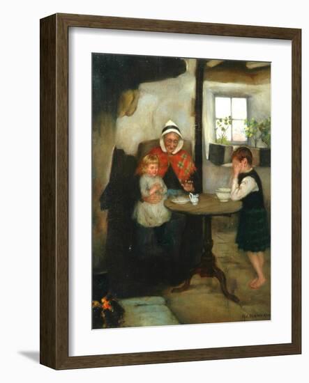 Granny's Blessing-Henry John Dobson-Framed Giclee Print