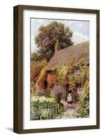Granny's Cottage, Henley Common, Near Midhurst, Sussex-Alfred Robert Quinton-Framed Giclee Print