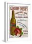 Granny Smith's Hard Apple Cider Vintage Sign-Lantern Press-Framed Art Print