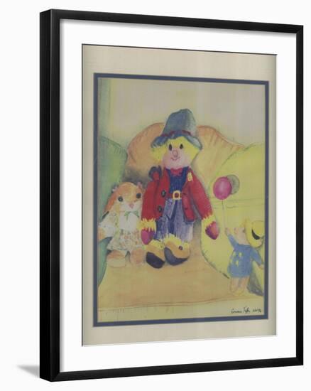 Granny Tuffy's Toys, 1994-Ann Robson-Framed Giclee Print