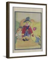 Granny Tuffy's Toys, 1994-Ann Robson-Framed Giclee Print