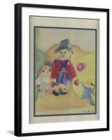 Granny Tuffy's Toys, 1994-Ann Robson-Framed Giclee Print