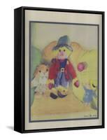 Granny Tuffy's Toys, 1994-Ann Robson-Framed Stretched Canvas