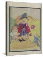 Granny Tuffy's Toys, 1994-Ann Robson-Stretched Canvas