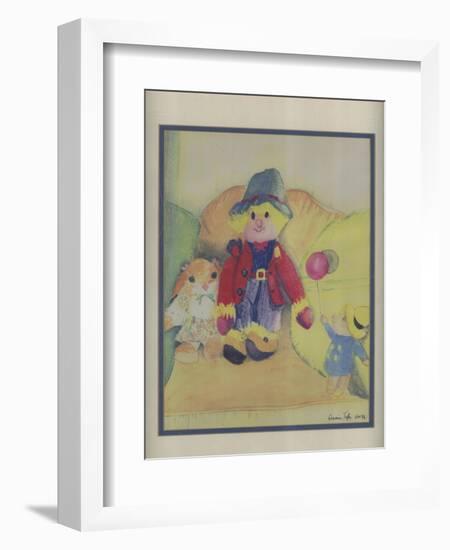 Granny Tuffy's Toys, 1994-Ann Robson-Framed Giclee Print