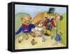 Granny Tuffy's Toys-Ann Robson-Framed Stretched Canvas