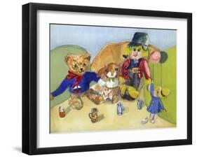 Granny Tuffy's Toys-Ann Robson-Framed Giclee Print