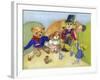 Granny Tuffy's Toys-Ann Robson-Framed Giclee Print