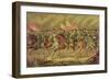 Grant and His Officers-E. Boell-Framed Giclee Print