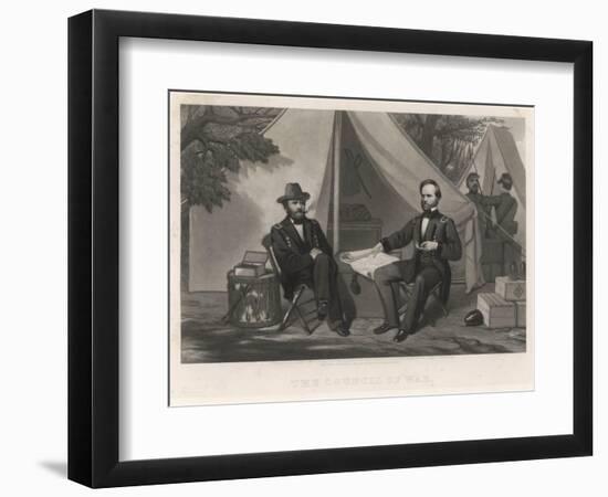 Grant and Sherman-null-Framed Photographic Print