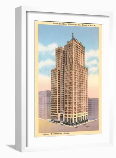 Grant Building, Pittsburgh-null-Framed Art Print