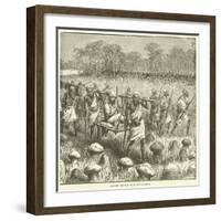 Grant on His Way to Uganda-null-Framed Giclee Print