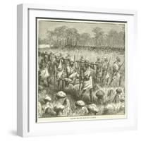 Grant on His Way to Uganda-null-Framed Giclee Print