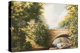 Grant Park Bridge-Bruce Nawrocke-Stretched Canvas
