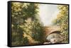 Grant Park Bridge-Bruce Nawrocke-Framed Stretched Canvas
