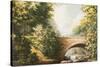 Grant Park Bridge-Bruce Nawrocke-Stretched Canvas