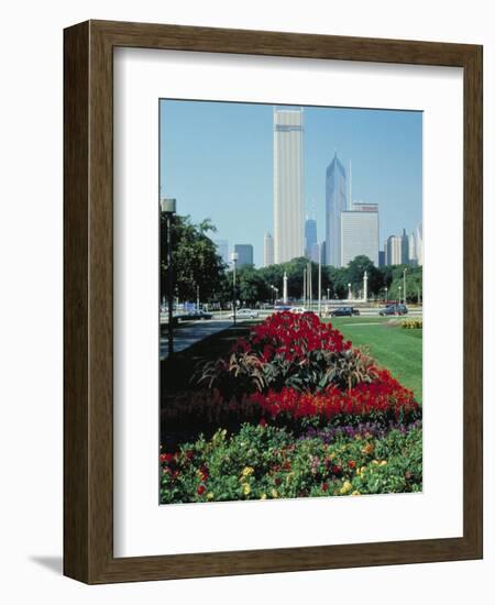 Grant Park Chicago IL USA-null-Framed Photographic Print