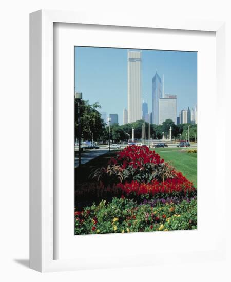 Grant Park Chicago IL USA-null-Framed Photographic Print