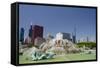 Grant Park, Chicago's Magnificent Mile Skyline, Chicago, Illinois-Cindy Miller Hopkins-Framed Stretched Canvas