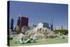 Grant Park, Chicago's Magnificent Mile Skyline, Chicago, Illinois-Cindy Miller Hopkins-Stretched Canvas