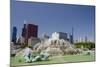 Grant Park, Chicago's Magnificent Mile Skyline, Chicago, Illinois-Cindy Miller Hopkins-Mounted Photographic Print