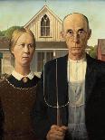 "Re print of "Spring 1942"," April 18, 1942-Grant Wood-Giclee Print