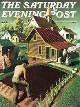 "Spring 1942," Saturday Evening Post Cover, April 18, 1942-Grant Wood-Giclee Print