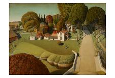 "Spring 1942," Saturday Evening Post Cover, April 18, 1942-Grant Wood-Giclee Print