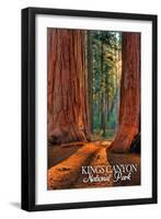 Grants Grove - Kings Canyon National Park, California-Lantern Press-Framed Art Print