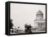 Grants Tomb and Riverside Drive, New York, N.Y.-null-Framed Stretched Canvas