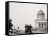 Grants Tomb and Riverside Drive, New York, N.Y.-null-Framed Stretched Canvas