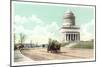 Grants Tomb, Riverside Drive-null-Mounted Art Print