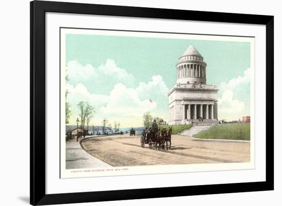 Grants Tomb, Riverside Drive-null-Framed Art Print